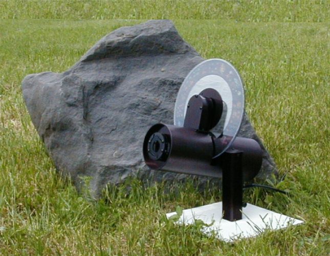 Indoor and outdoor multi-image holiday projector